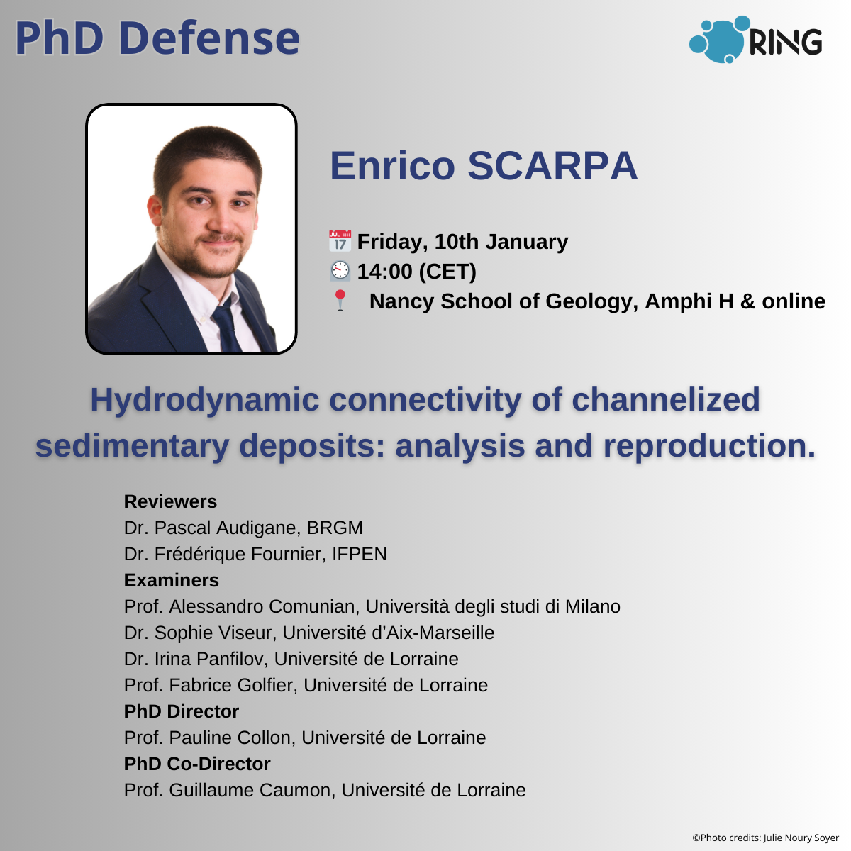 PhD defense EnricoScarpa